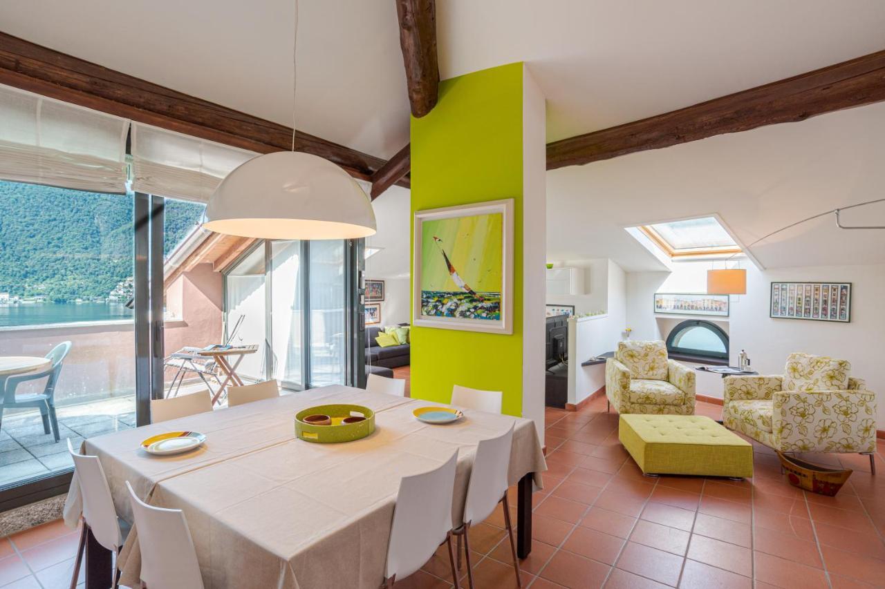 Apt With Terrace And Shared Pool! Lake View! Apartment Nesso Exterior photo